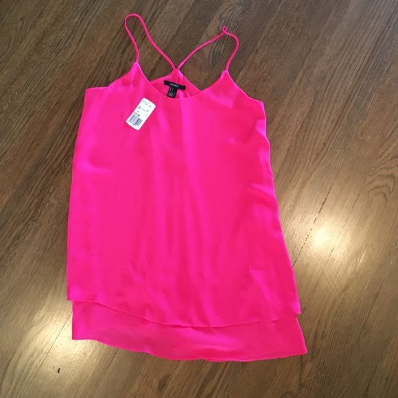 Bright hot pink dress