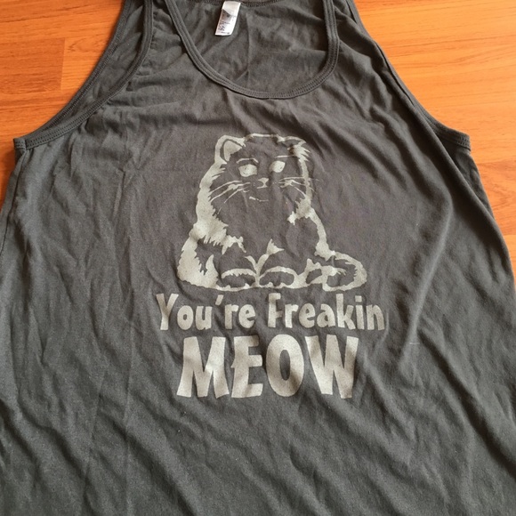 American Apparel Gray Tank