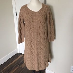 J.Crew Collection Cable Sweater Dress