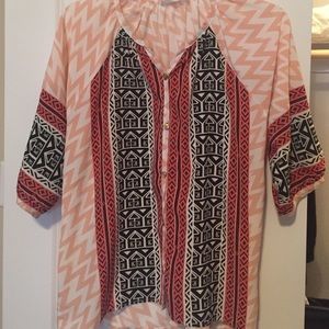 Peach Love Blouse