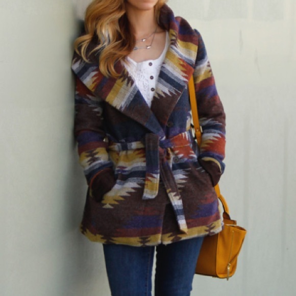 mossimo aztec coat