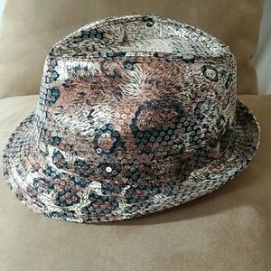 Sequined Fedora