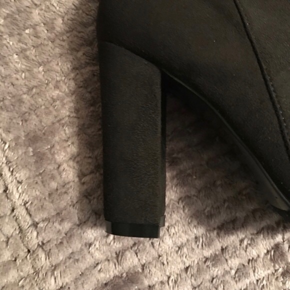 Black Suede Boots - Picture 4 of 4
