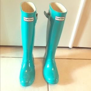 Hunter rain boots
