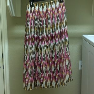 Alfred Dunner multicolored skirt size 18