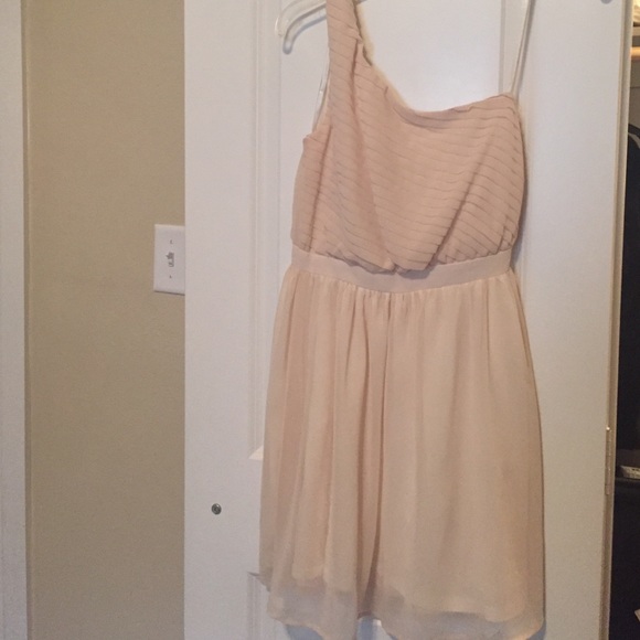 One shoulder holiday dress