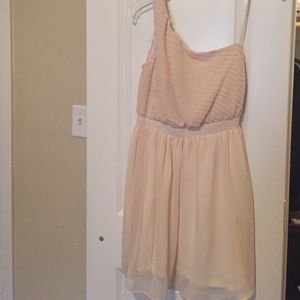 One shoulder holiday dress