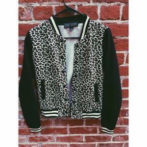 Leopard print jacket