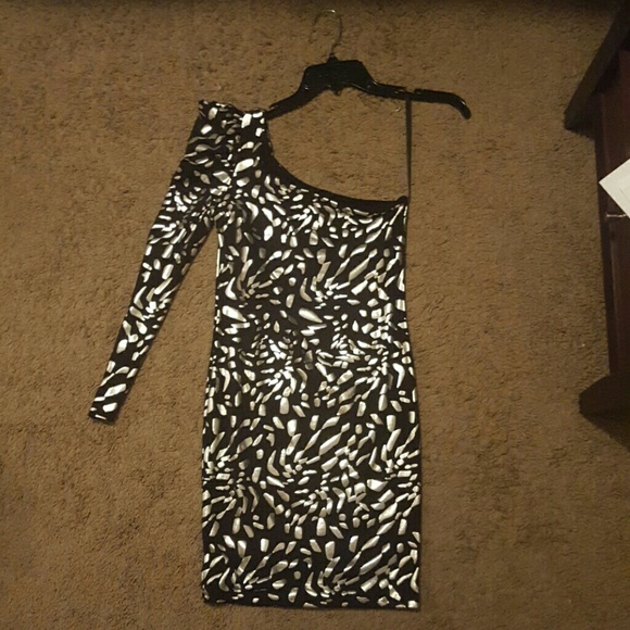 One Sleeved Dress