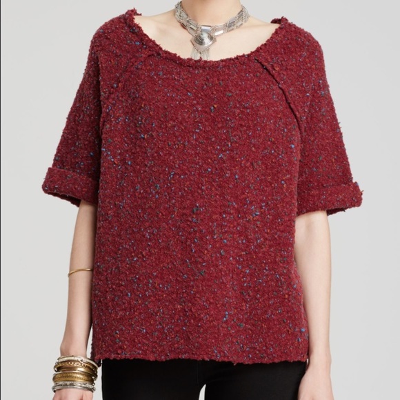 Tweed Knit Top