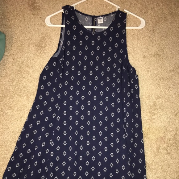 Navy Blue Dress - Picture 1 of 2