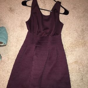 Plum Colored bridesmaids dress