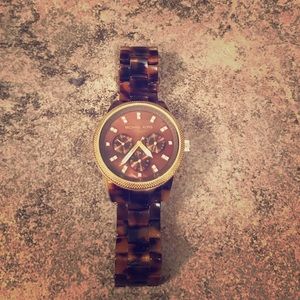 Michael Kors 5038 tortoise shell women's watch