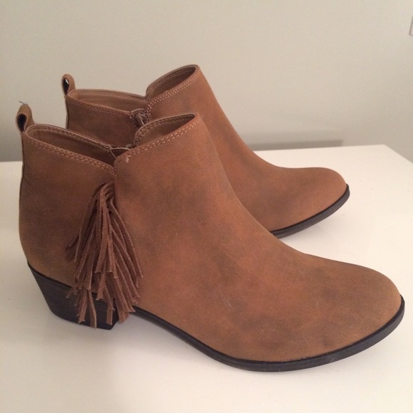 Brown booties