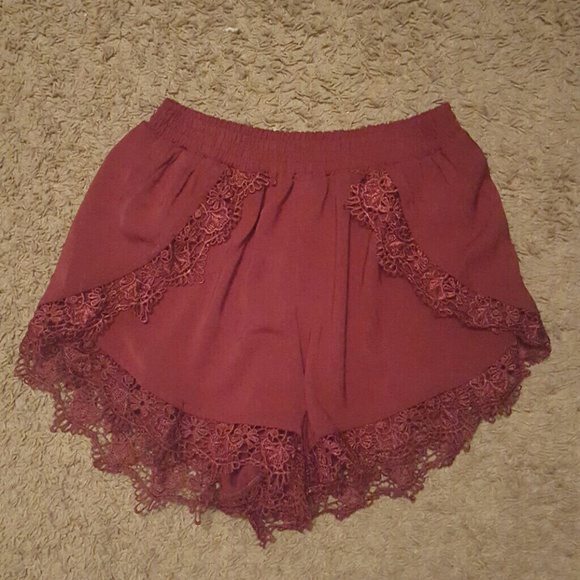 High waisted shorts