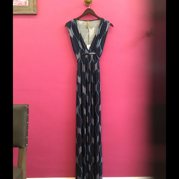 Multi color maxi dress