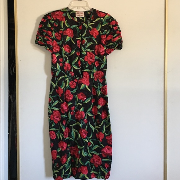 Satin vintage dress