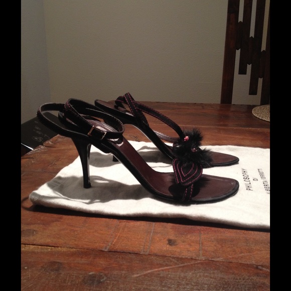 Alberto Ferretti black suede evening sandals - Picture 2 of 4