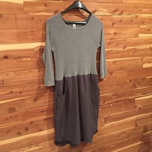 Anthro Grey Dress