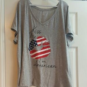 Price Drop !! 🎁Lane Bryant Kiss me I'm American