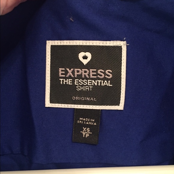 Express Women's Fitted button down - Picture 2 of 2