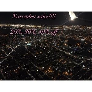 November sales!!! ✨✨✨ ENJOY DEAR POSHERS ✨✨✨