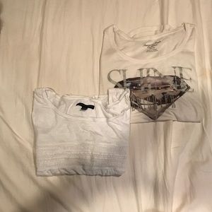 Two American Eagle tshirts