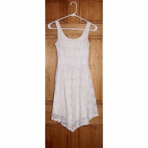 Beautiful, cream colored bohemian dress.