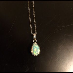 Opal necklace