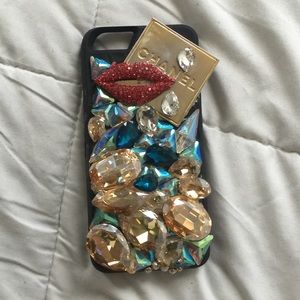 ✨Custom iPhone 6/s mirror wallet phone case ✨