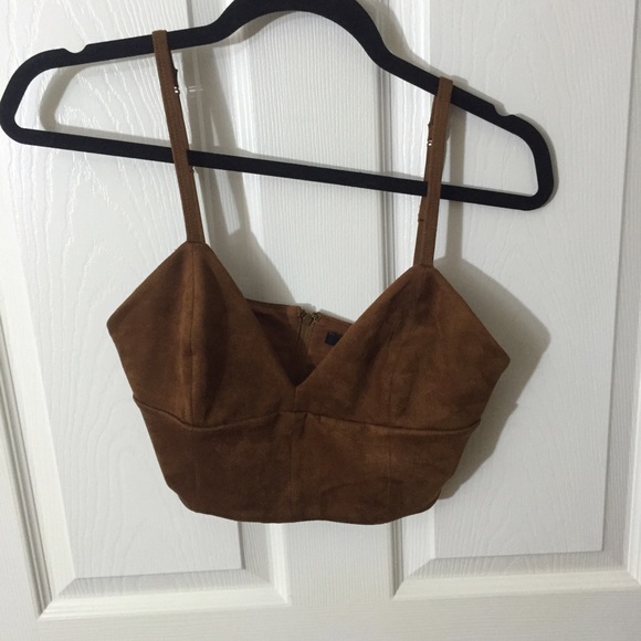 Aritzia Talula suede bustier - Picture 3 of 4
