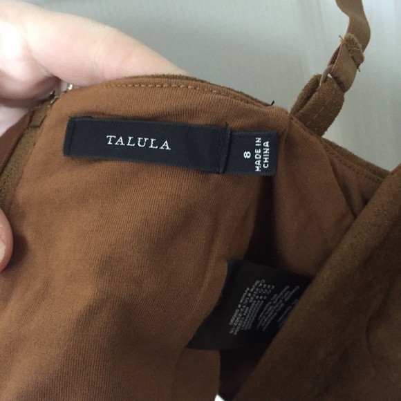 Aritzia Talula suede bustier - Picture 4 of 4