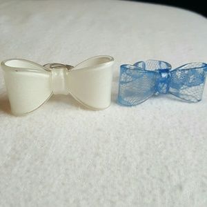 Set of Large Bow Rings