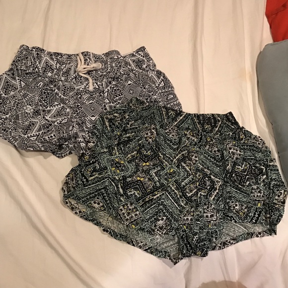 Two pairs of shorts!