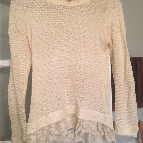 Cotton lace shirt