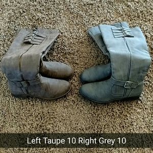 Left Pair of Boots