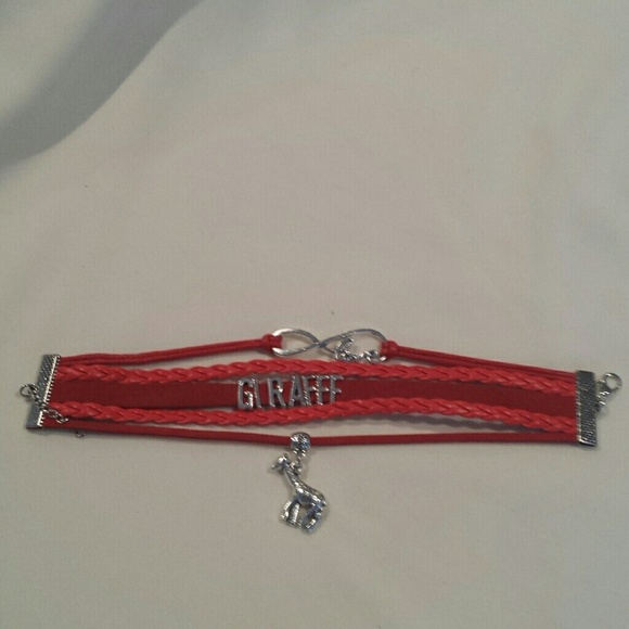 Waxed Cored Giraffe Bracelet