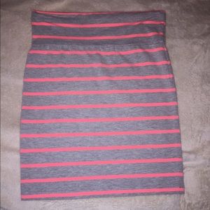 Forever 21 stripped skirt
