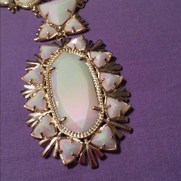 Kendra Scott White Iridescent Havana - Picture 3 of 4