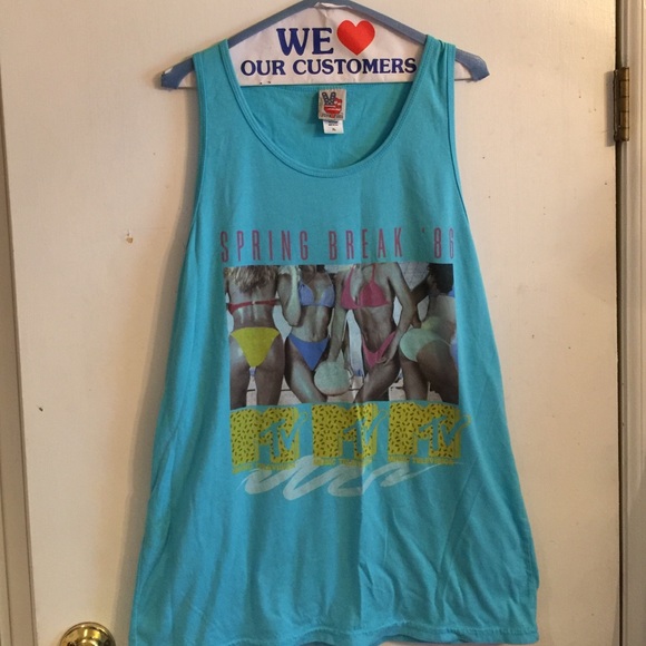 Urban Outfitters Spring Break '86 men's tank
