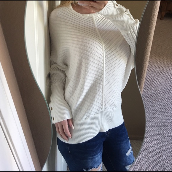 Alfani Sweaters - 🌿Alfani Dolman Long Sleeved Ribbed Sweater Top🌿