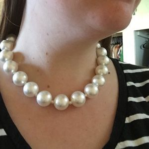 Giant pearl necklace
