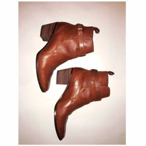 Cole Haan Brown Ankle Booties