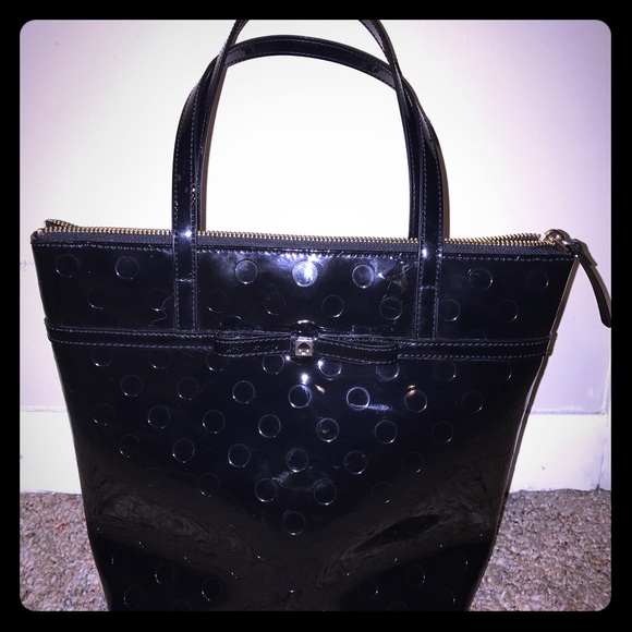 Kate Spade- shoulder purse- Black