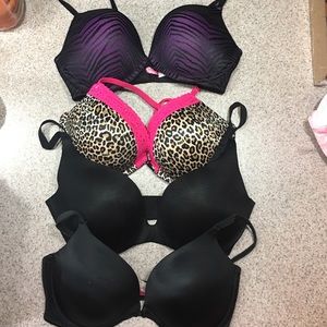 Set of 4 Victoria's secret bras