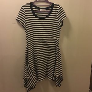 Fun, cotton stripped dress.