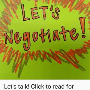 I LOVE TO NEGOTIATE