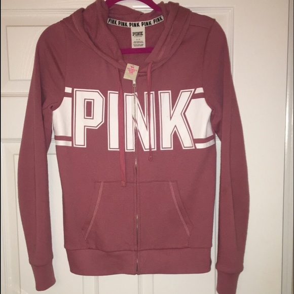 VS Pink Zip up hoodie