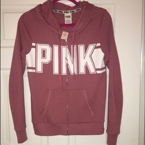 VS Pink Zip up hoodie