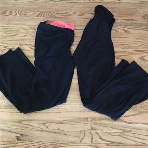 Maternity workout pants medium/large